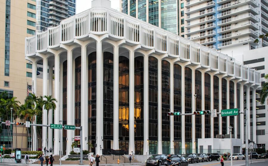 Colonnade Plaza at 1201 Brickell Avenue, home of the nearby CVS