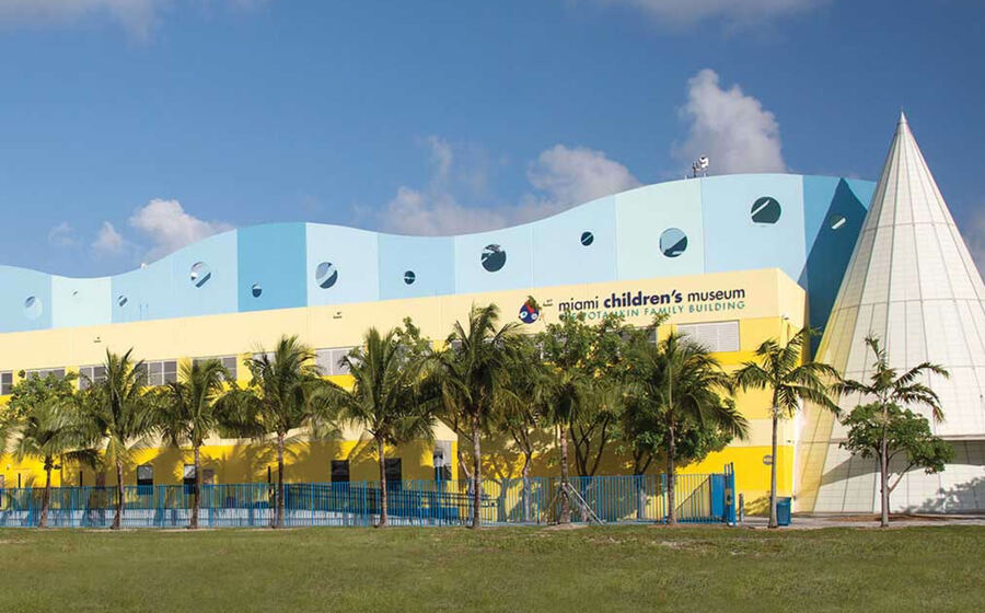 Colorful exterior of Miami Children's Museum